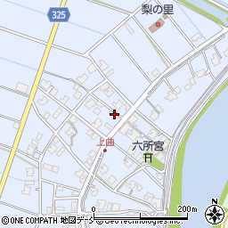 新潟県新潟市南区上曲通182周辺の地図