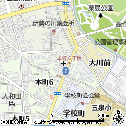 岩村菓子店周辺の地図