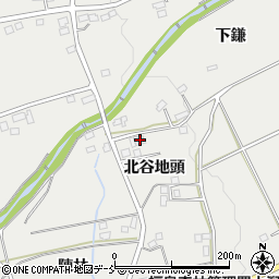 福島県福島市土船北谷地頭59-5周辺の地図