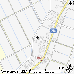新潟県新潟市南区木滑384周辺の地図