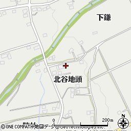 福島県福島市土船北谷地頭59-1周辺の地図