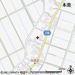 新潟県新潟市南区木滑915周辺の地図