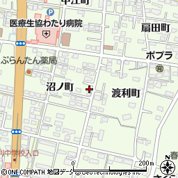 沼ノ町貸家周辺の地図