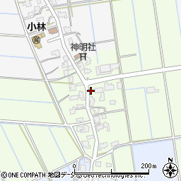 新潟県新潟市南区上木山46周辺の地図