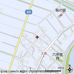 新潟県新潟市南区上曲通187-1周辺の地図