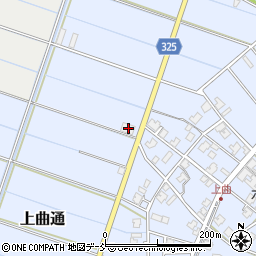 新潟県新潟市南区上曲通873周辺の地図