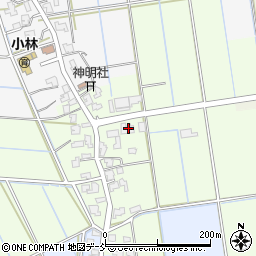 新潟県新潟市南区上木山224周辺の地図