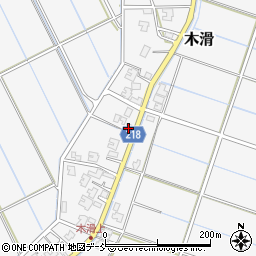 新潟県新潟市南区木滑927周辺の地図
