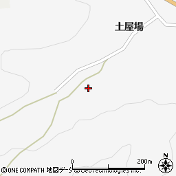 福島県北森林組合小径木加工場周辺の地図