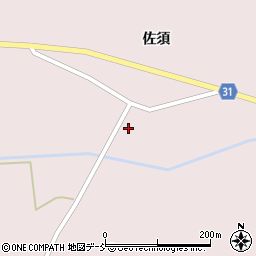 福島県相馬郡飯舘村佐須佐須496周辺の地図