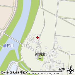 新潟県五泉市土深685周辺の地図