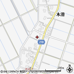新潟県新潟市南区木滑924周辺の地図