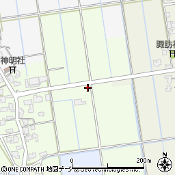 新潟県新潟市南区上木山95-1周辺の地図