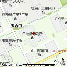 福島県福島市庄野柿場周辺の地図