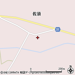 福島県相馬郡飯舘村佐須佐須501周辺の地図