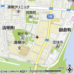 福島県福島市柳町周辺の地図