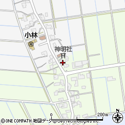 新潟県新潟市南区上木山1周辺の地図