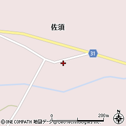 福島県相馬郡飯舘村佐須佐須502周辺の地図