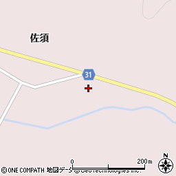 福島県相馬郡飯舘村佐須佐須555周辺の地図