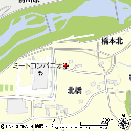 福島県福島市佐倉下橋本北19-6周辺の地図