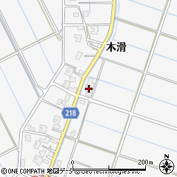 新潟県新潟市南区木滑1510周辺の地図