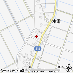 新潟県新潟市南区木滑936周辺の地図