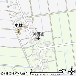 新潟県新潟市南区上木山233周辺の地図