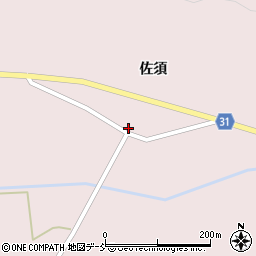 福島県相馬郡飯舘村佐須佐須115周辺の地図