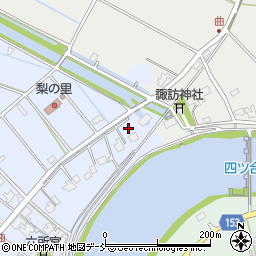 新潟県新潟市南区上曲通20周辺の地図