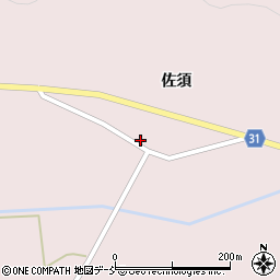 福島県相馬郡飯舘村佐須佐須116周辺の地図
