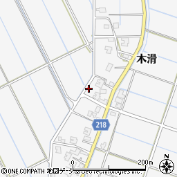 新潟県新潟市南区木滑936-4周辺の地図