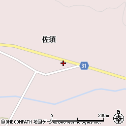 福島県相馬郡飯舘村佐須佐須110周辺の地図