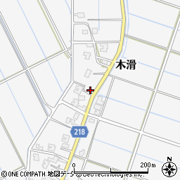 新潟県新潟市南区木滑937周辺の地図