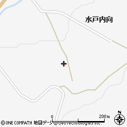 福島県福島市大波周辺の地図