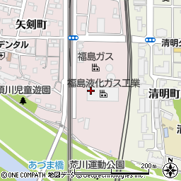 福島液化ガス工業株式会社周辺の地図