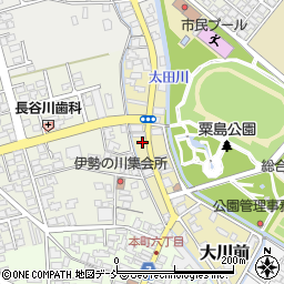 内藤菓子店周辺の地図