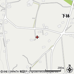 福島県福島市桜本田中島周辺の地図