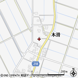新潟県新潟市南区木滑938周辺の地図