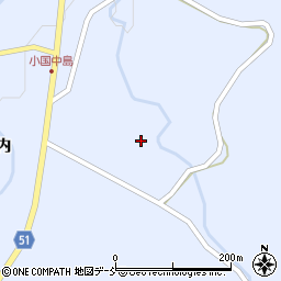 福島県伊達市霊山町上小国底原周辺の地図