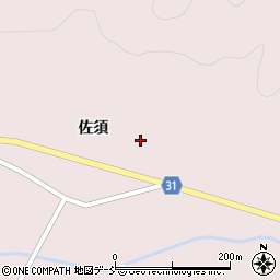 福島県相馬郡飯舘村佐須佐須102周辺の地図