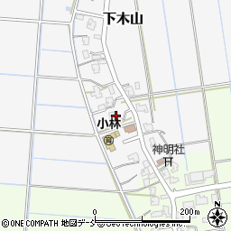 新潟県新潟市南区下木山612周辺の地図