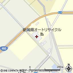 新潟県オートリサイクル株式会社　本社・工場周辺の地図