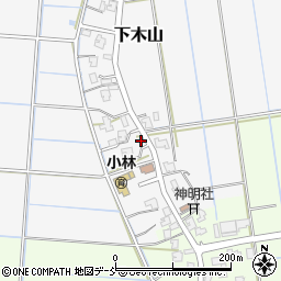 新潟県新潟市南区下木山610周辺の地図