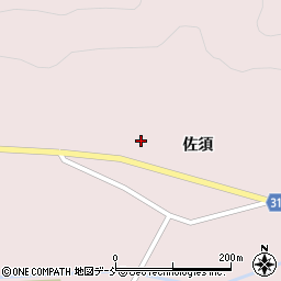 福島県相馬郡飯舘村佐須佐須121周辺の地図