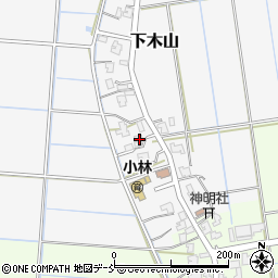 新潟県新潟市南区下木山608周辺の地図