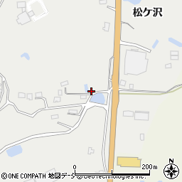 福島県相馬市赤木松ケ沢周辺の地図