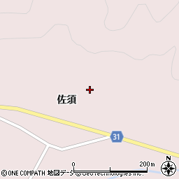 福島県相馬郡飯舘村佐須佐須88周辺の地図