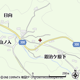 福島県福島市渡利（長畑）周辺の地図