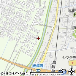 新潟県新潟市西蒲区巻乙1864-3周辺の地図