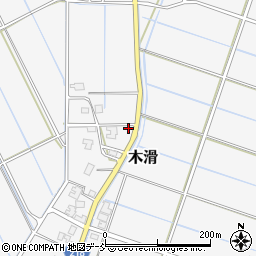 新潟県新潟市南区木滑469-4周辺の地図